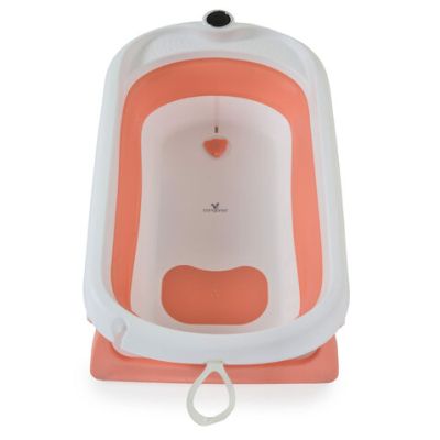 Сгъваем бебешки комплект за баня Cangaroo Balena розов