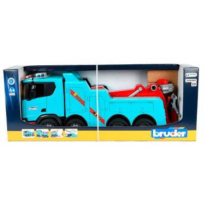 Камион Пътна помощ SCANIA SUPER 560R с голям теглич Bruder 03553 