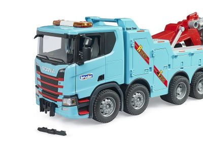 Камион Пътна помощ SCANIA SUPER 560R с голям теглич Bruder 03553 