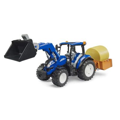 Трактор с преден товарач NEW HOLLAND T5.120 Bruder 02187