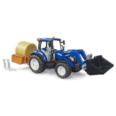 Трактор с преден товарач NEW HOLLAND T5.120 Bruder 02187