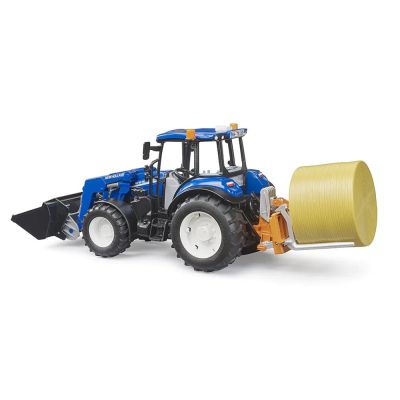 Трактор с преден товарач NEW HOLLAND T5.120 Bruder 02187