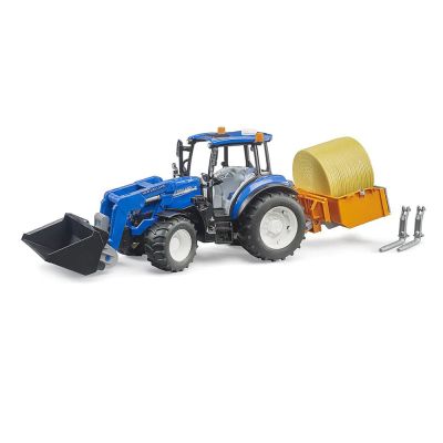 Трактор с преден товарач NEW HOLLAND T5.120 Bruder 02187