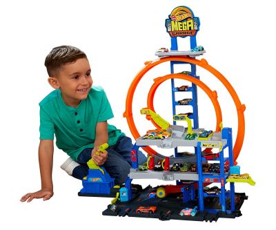 Мега гараж HOT WHEELS City Mattel JBM74 