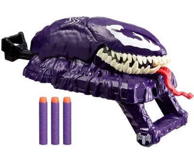 Нърф Nerf Спайдърмен Веном срещу Веном Страйк Бластер Hasbro G0730 