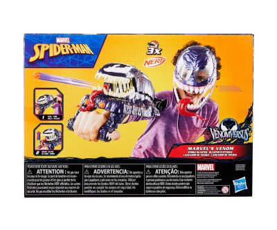Нърф Nerf Спайдърмен Веном срещу Веном Страйк Бластер Hasbro G0730 