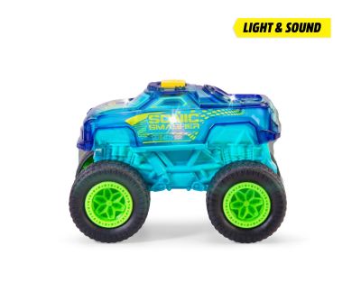 Светещ джип Monster Trucks Sonic Smasher Dickie 203762006