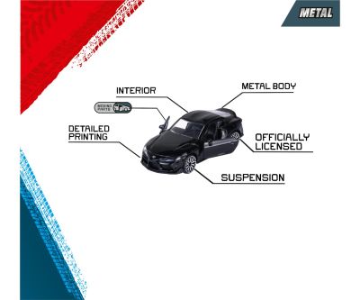 Комплект метални колички Black Edition Majorette 8502005000