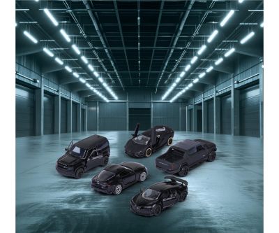 Комплект метални колички Black Edition Majorette 8502005000