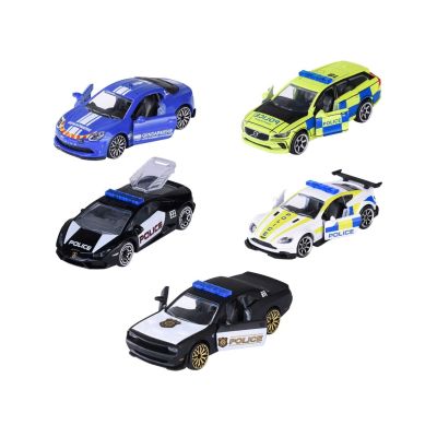 Комплект 5 метални колички Rescue World Majorette 8503105001