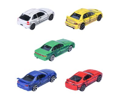 Комплект 5 метални колички JDM Legends Anime Majorette 8504105000