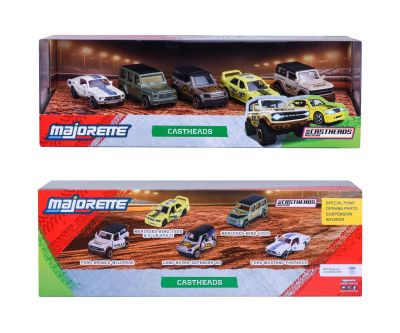 Комплект 5 метални колички CastHead Majorette 8504105002