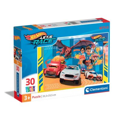 Детски пъзел Hot Wheels 30 части CLEMENTONI 20284