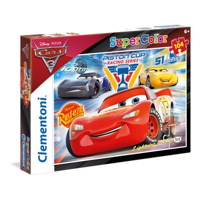 Детски пъзел CARS 3 104 части CLEMENTONI 27072