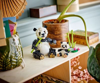 Конструктор Диви животни Семейство панди 3в1 LEGO Creator 31165 