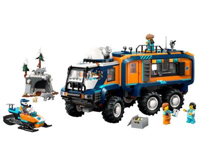 Конструктор LEGO City 60471 Камион с научна лаборатория за арктически изследователи