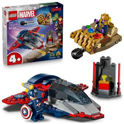 Конструктор LEGO Marvel 76319 Капитан Америка срещу Танос 