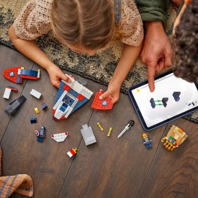 Конструктор LEGO Marvel 76319 Капитан Америка срещу Танос 