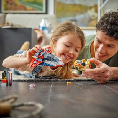 Конструктор LEGO Marvel 76319 Капитан Америка срещу Танос 