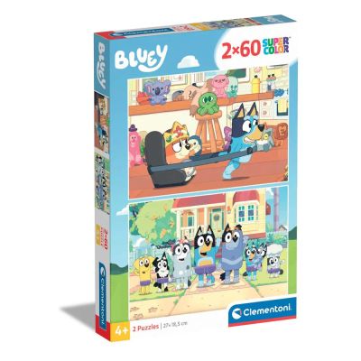 Детски пъзел BLUEY 2x60ч. CLEMENTONI 24813