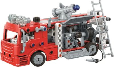 Конструктор камион пожарна MECHANICS LABORATORY CLEMENTONI 75134