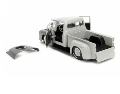 Метален автомобил Ford Pickup 1956 Street Fighter 1:24 Jada 34373