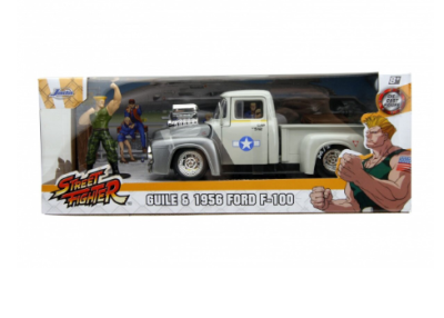 Метален автомобил Ford Pickup 1956 Street Fighter 1:24 Jada 34373