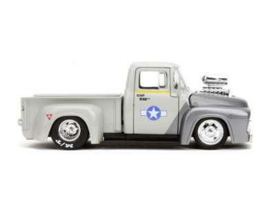 Метален автомобил Ford Pickup 1956 Street Fighter 1:24 Jada 34373