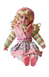 Интерактивна кукла Мелиса пееща и говореща на български език pink