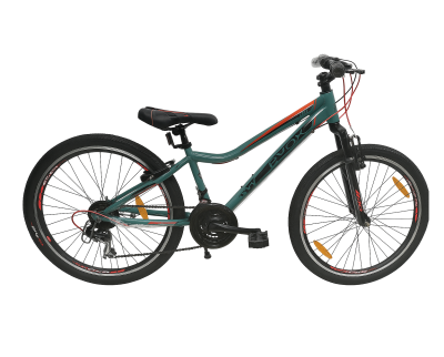 Велосипед със скорости BYOX ZANTE 24 зелен