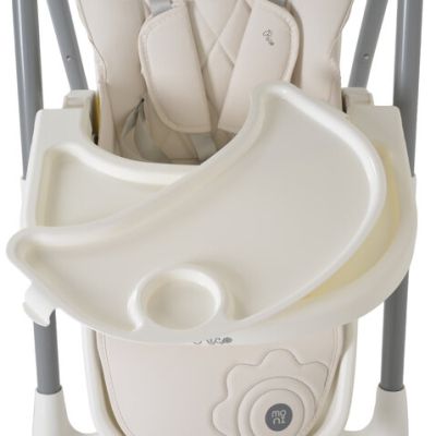 Детски стол за хранене Rico бял