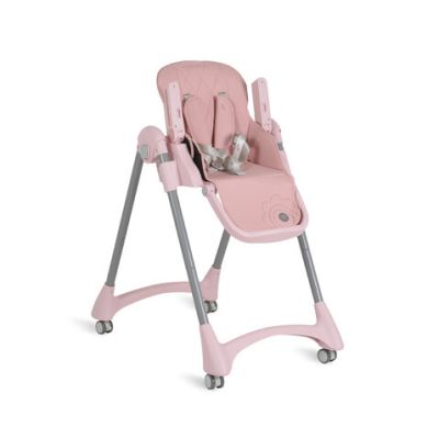 Детски стол за хранене Rico розов