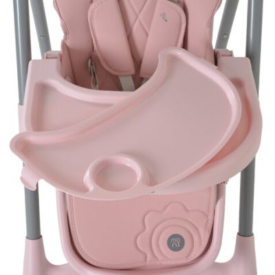 Детски стол за хранене Rico розов