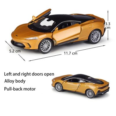 Метална кола McLaren GT Welly 1:36