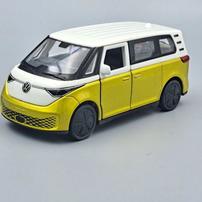 Метална кола Volkswagen ID. Buzz Welly 1:34  