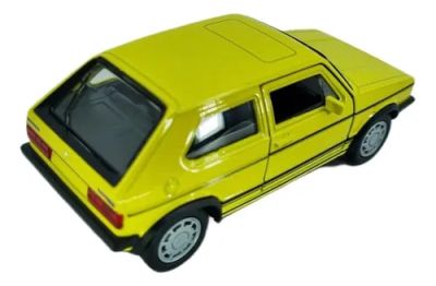 Метална кола Volkswagen Golf 1 GTI Welly 1:34 