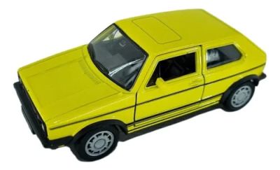 Метална кола Volkswagen Golf 1 GTI Welly 1:34 
