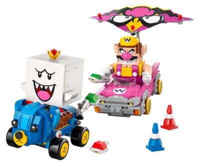 Конструктор LEGO Super Mario 72038 Mario Kart Wario и King Boo