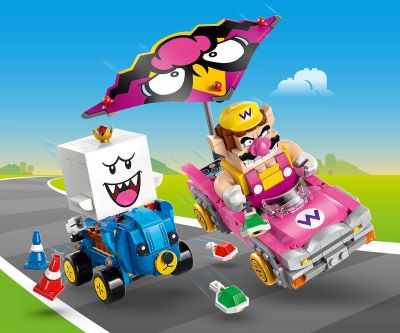 Конструктор LEGO Super Mario 72038 Mario Kart Wario и King Boo
