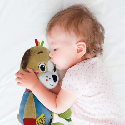 Плюшена играчка куче Clementoni Baby 17905
