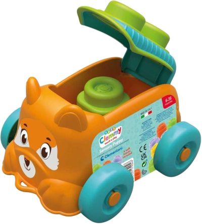 Кола с меки форми Sensory Puppy CLEMENTONI SOFT Clemmy 17487