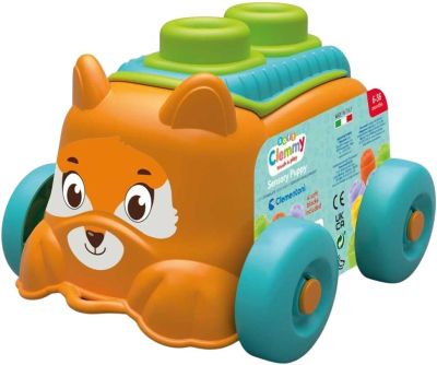 Кола с меки форми Sensory Puppy CLEMENTONI SOFT Clemmy 17487