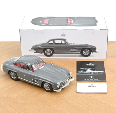 Метална кола Mercedes-Benz 300 SL 1954 Norev 1:18 - 123852