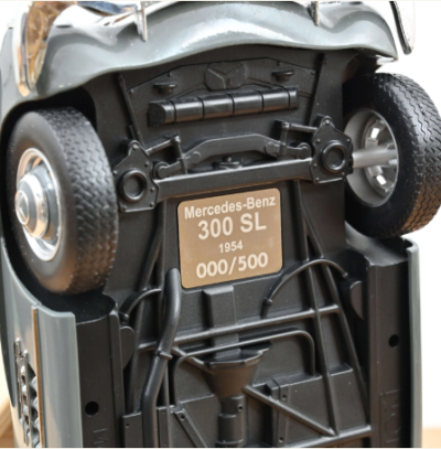 Метална кола Mercedes-Benz 300 SL 1954 Norev 1:18 - 123852