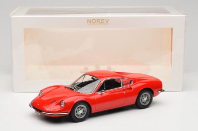 Метална кола Ferrari Dino 246 GT 1968 Norev 1:18 - 187800