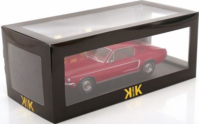 Метална кола Ford Mustang GT Fastback 1968 KK Scale 1:18 - 181392