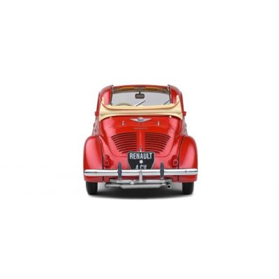 Метален автомобил Renault 4CV Decouvtable 1951 SOLIDO 1:18 - 1806603