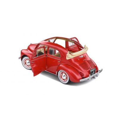 Метален автомобил Renault 4CV Decouvtable 1951 SOLIDO 1:18 - 1806603
