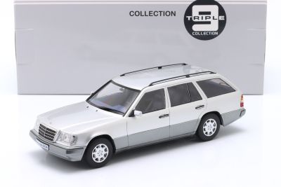 Метален автомобил Mercedes-Benz E-Class T Model S124 1995 Triple9 Collection 1:18 T91800361