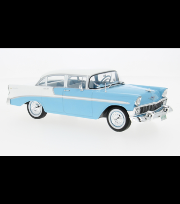 Метална кола Chevrolet Bel Air 4-Door Hard Top 1956 WHITE BOX 124248